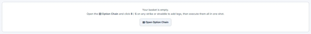 Basket tab